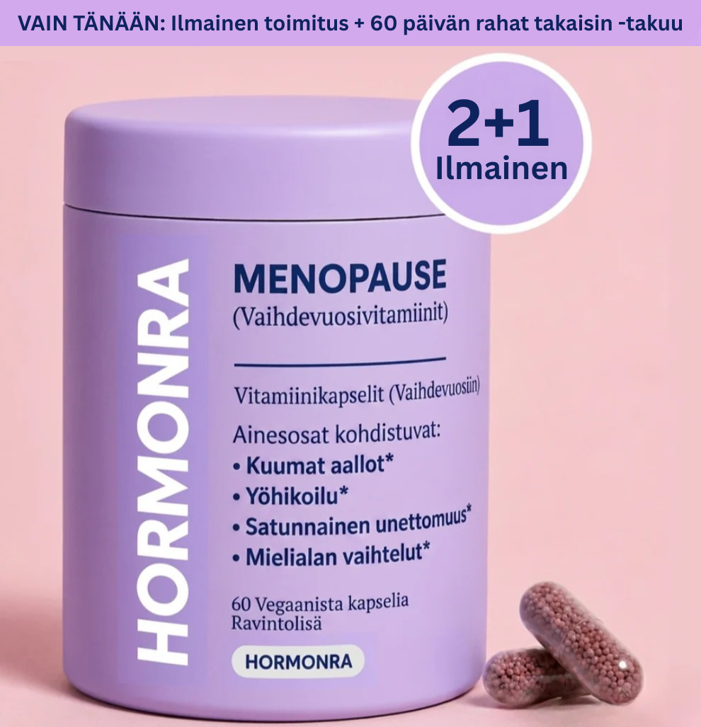 Hormonra Menopaussin Laihdutuskapselit™
