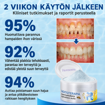 Hormonra® 𝑭𝒐𝒄𝒖𝒔𝒔𝒎𝒊𝒍𝒆 – Mehiläismyrkkyä sisältävä suunhoitojauhe 🦷🦷