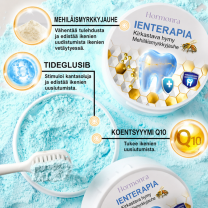 Hormonra® 𝑭𝒐𝒄𝒖𝒔𝒔𝒎𝒊𝒍𝒆 – Mehiläismyrkkyä sisältävä suunhoitojauhe 🦷🦷