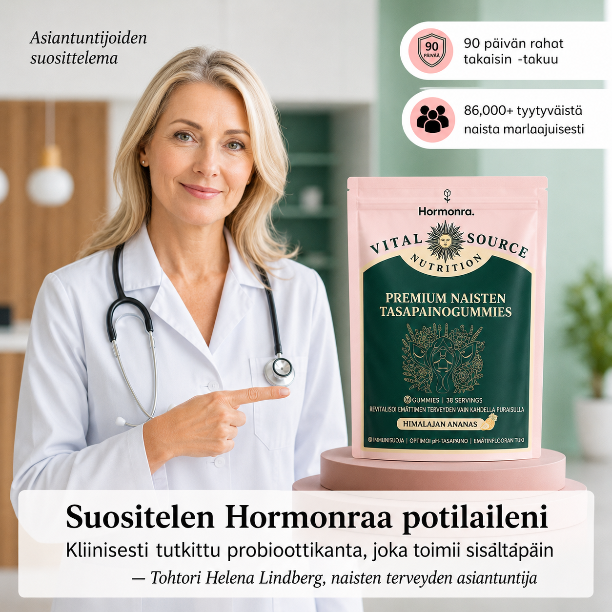 Hormonra Emäterveys Gummies™