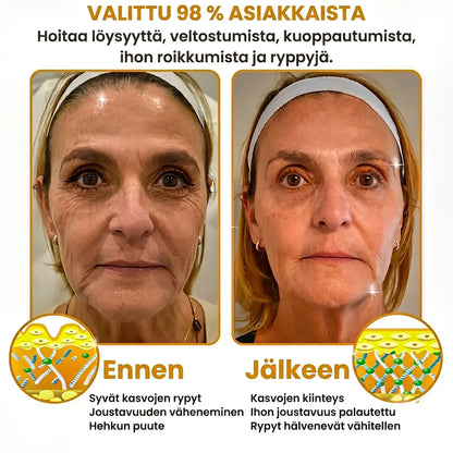 Hormonra - Vähennä ryppyjä 2 minuutissa - Nopea ja tehokas anti-age-seerumi - Säästä aikaa ja rahaa