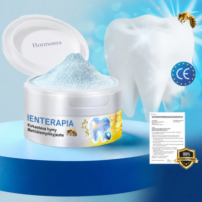Hormonra® 𝑭𝒐𝒄𝒖𝒔𝒔𝒎𝒊𝒍𝒆 – Mehiläismyrkkyä sisältävä suunhoitojauhe 🦷🦷
