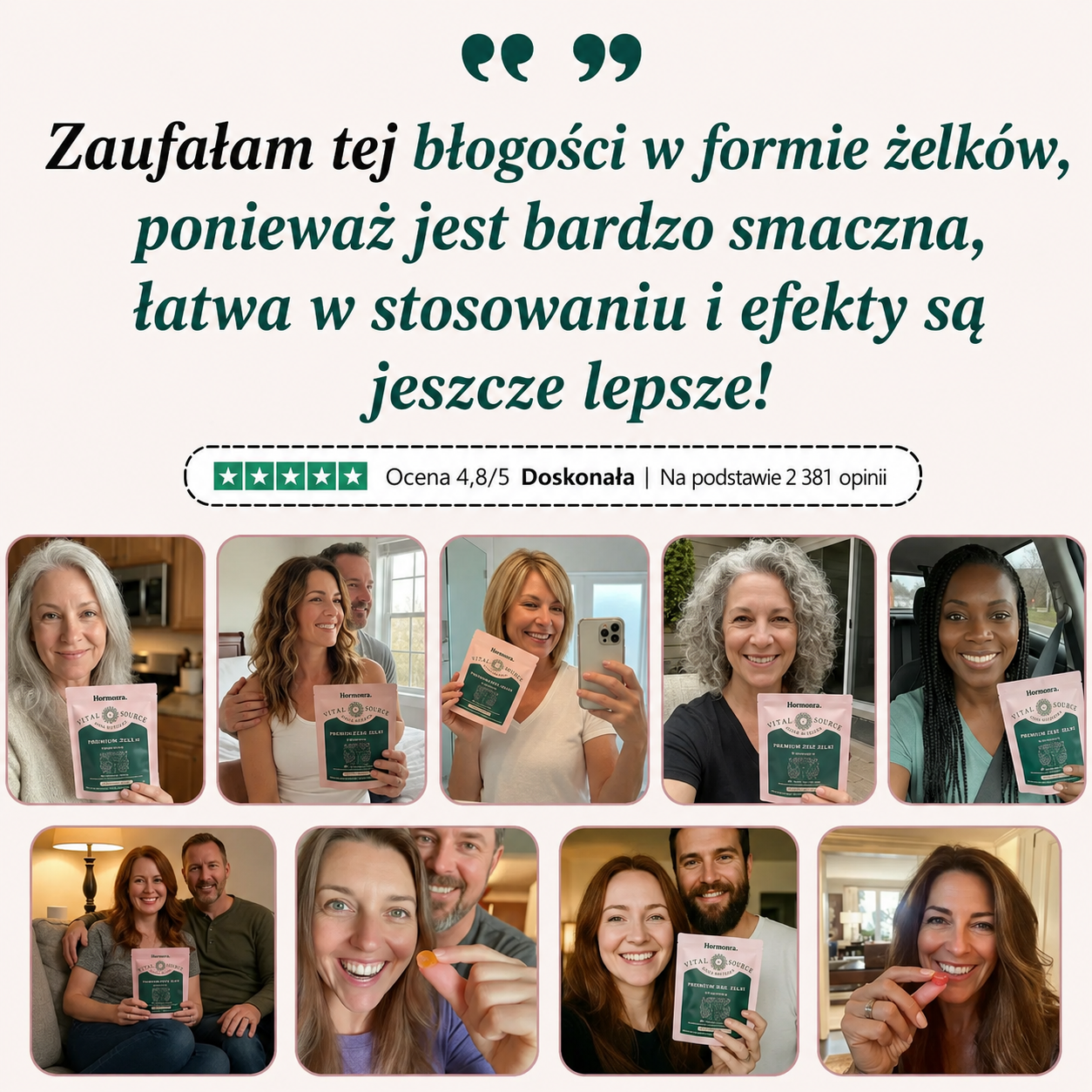 Hormonra Zdrowie Intymne Żelki