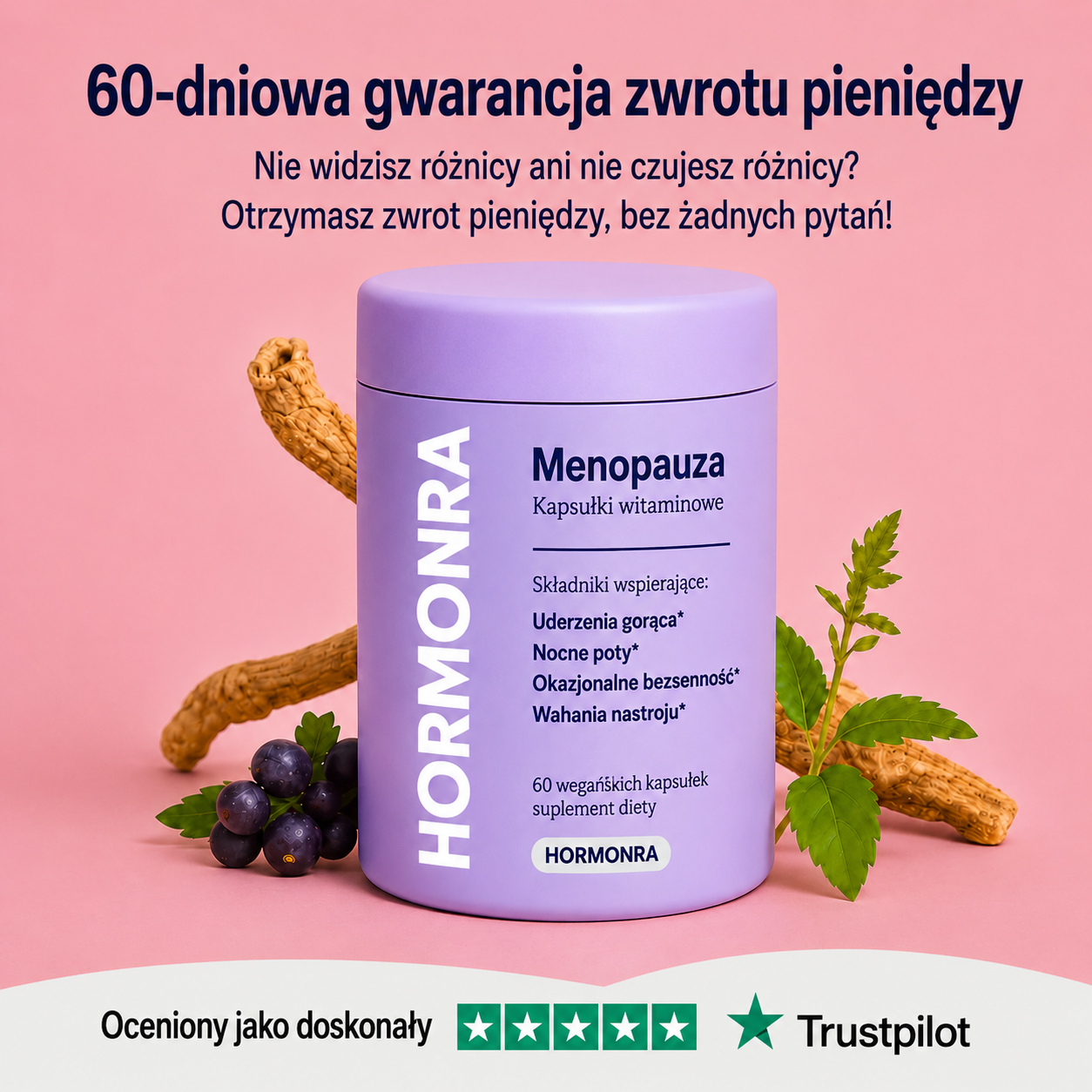 Hormonra Menopauza Kapsułki Odchudzające™